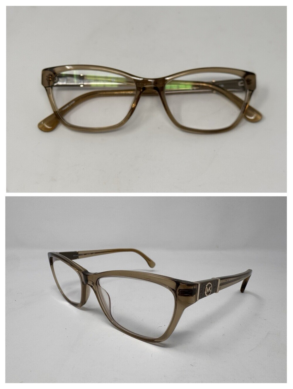 Michael Kors MK269 Eyeglass Frames Only 51-16-135 Brown 239 Authentic